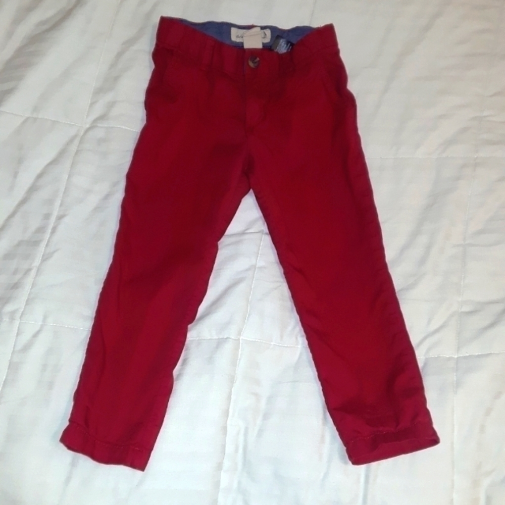 L.o.g.g. Red Trousers Size 3-4 Years